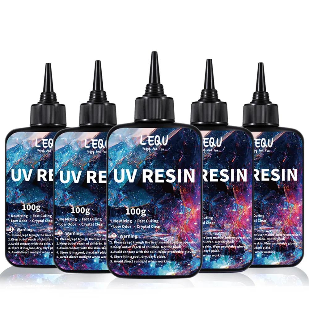UV Resin 100g – Crystal Clear Hard Resin for Jewelry & DIY Crafts